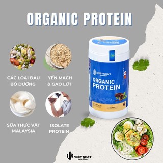 COMBO 2H Sữa hạt Organic Protein thuần thực vật, ít đường thay thế bữa ăn 2kg