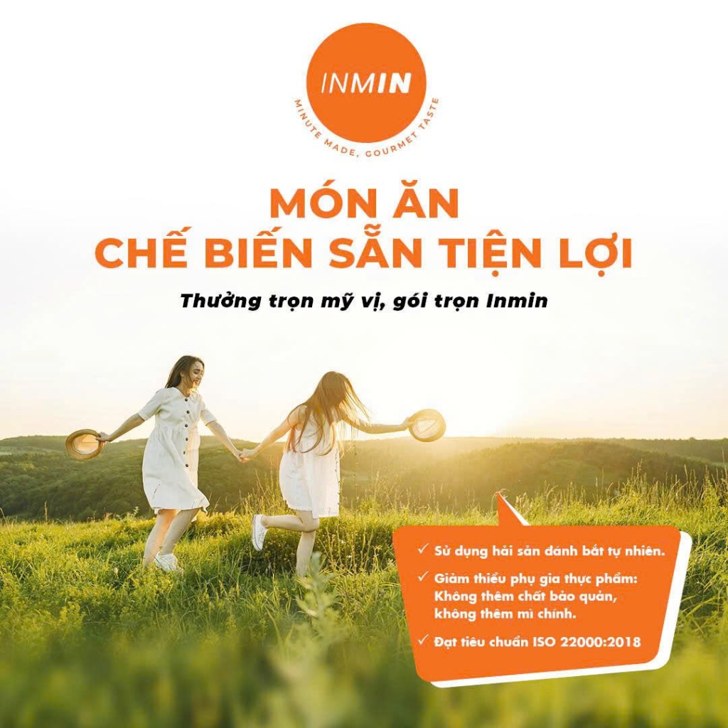 Cá hồi chanh dây INMIN 220g - Thực phẩm tiện lợi, thơm ngon bổ dưỡng cho bữa ăn của mọi người