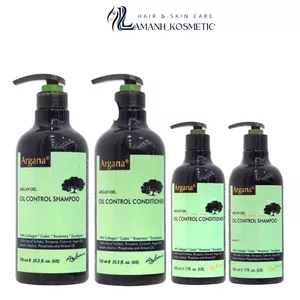 Dầu gội xả Argana bản kiềm dầu, ngăn rụng, ngăn gàu, mềm mượt size 500 - 750ml chính hãng