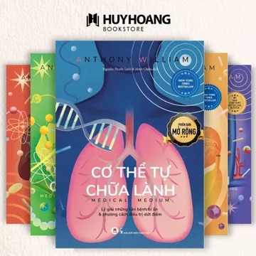 Sách Combo 5 Cuốn Cơ Thể Tự Chữa Lành, sách y học, sức khỏe, tự áp dụng, thói quen ăn uống