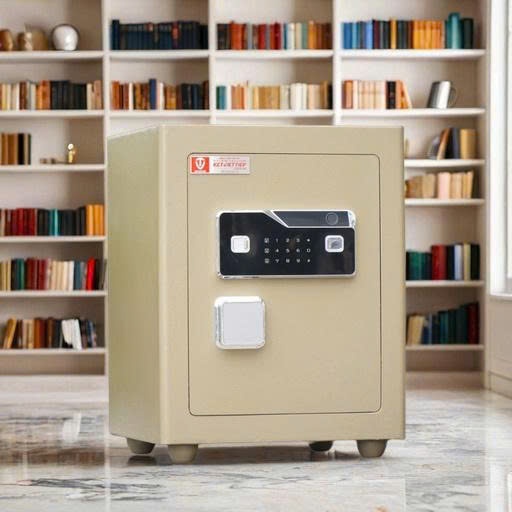 Két Sắt Mini Thông Minh SC56VT Cảnh Báo Trộm Về Điện Thoại Vân Tay Điện Tử Cao Cấp Chính Hãng Freeship