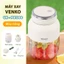 Máy xay sinh tố cầm tay Venko PB1300 2 nắp đổi 3 chấu sang 2 chấu - Ổ điện đa năng - Dùng nguồn điện 220V