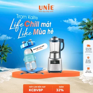 [SP MỚI] Máy làm sữa hạt KALITE KCBV8P dung tích 1.75L, lưỡi dao 8 cánh inox 304, đa năng 8in1, bảo hành 24 tháng
