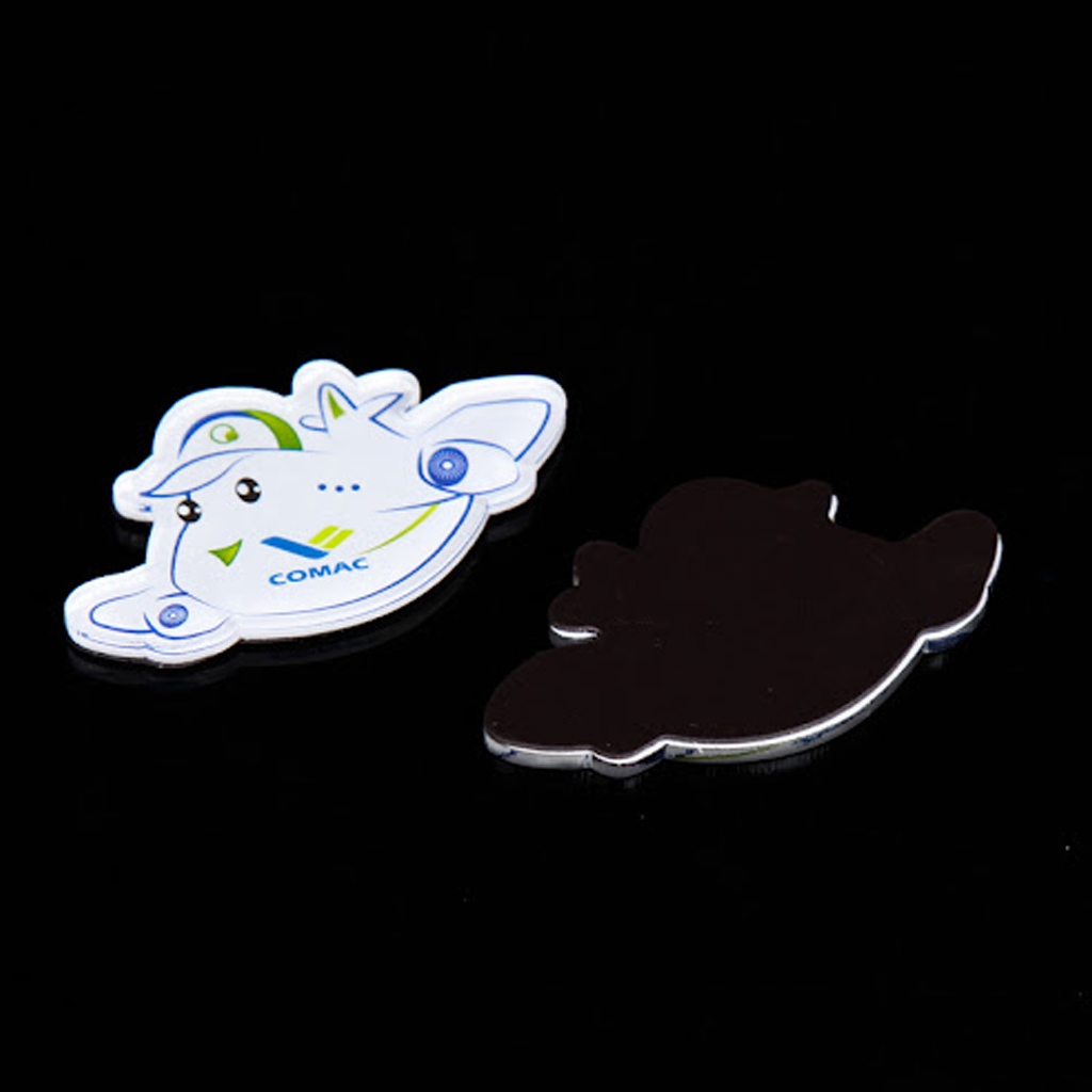 in sticker nam châm theo yêu cầu set 1 tờ a4 nhựa PVC ép MICA dẻo chống nước hit tủ lạnh SAMI