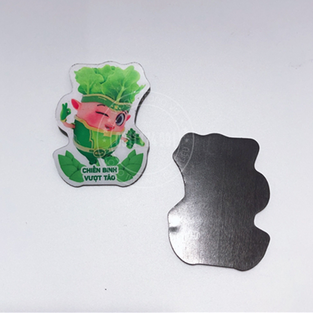 in sticker nam châm theo yêu cầu set 1 tờ a4 nhựa PVC ép MICA dẻo chống nước hit tủ lạnh SAMI