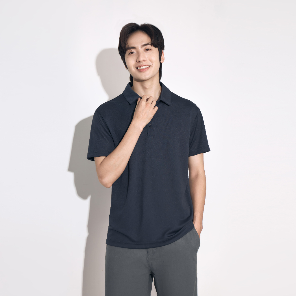 Áo Polo nam Ultra Active dáng suông khô thoáng thấm hút tốt Menswear TOKYOLIFE 40000970