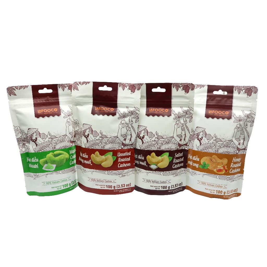 Hạt Điều Mật Ong LAFOOCO túi 100g