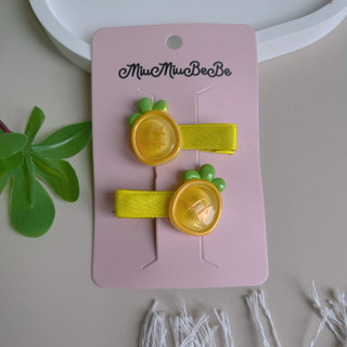 Set kẹp trái cây màu sắc dễ thương phù hợp mùa hè cho bé yêu