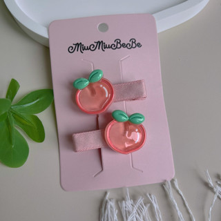 Set kẹp trái cây màu sắc dễ thương phù hợp mùa hè cho bé yêu
