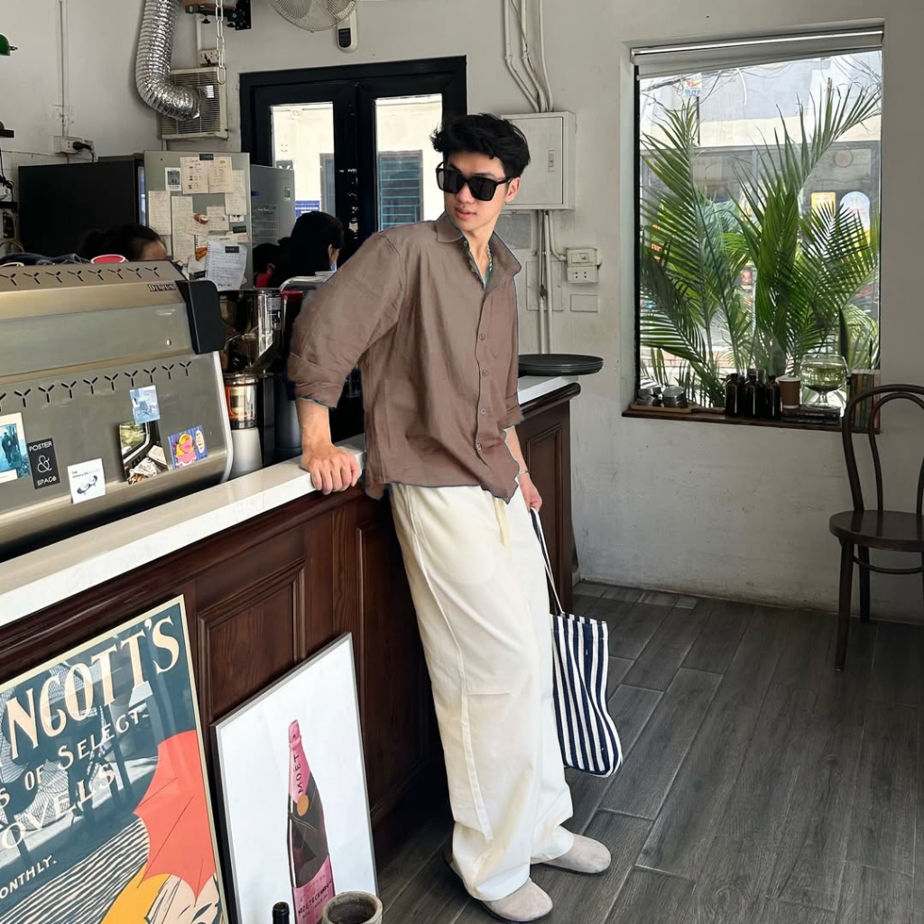 Quần Suông Ống Rộng Nam Nữ Vải Linen Unisex Dài Phom Relax Thoáng Mát Thoải Mái Thời Trang Cao Cấp D26