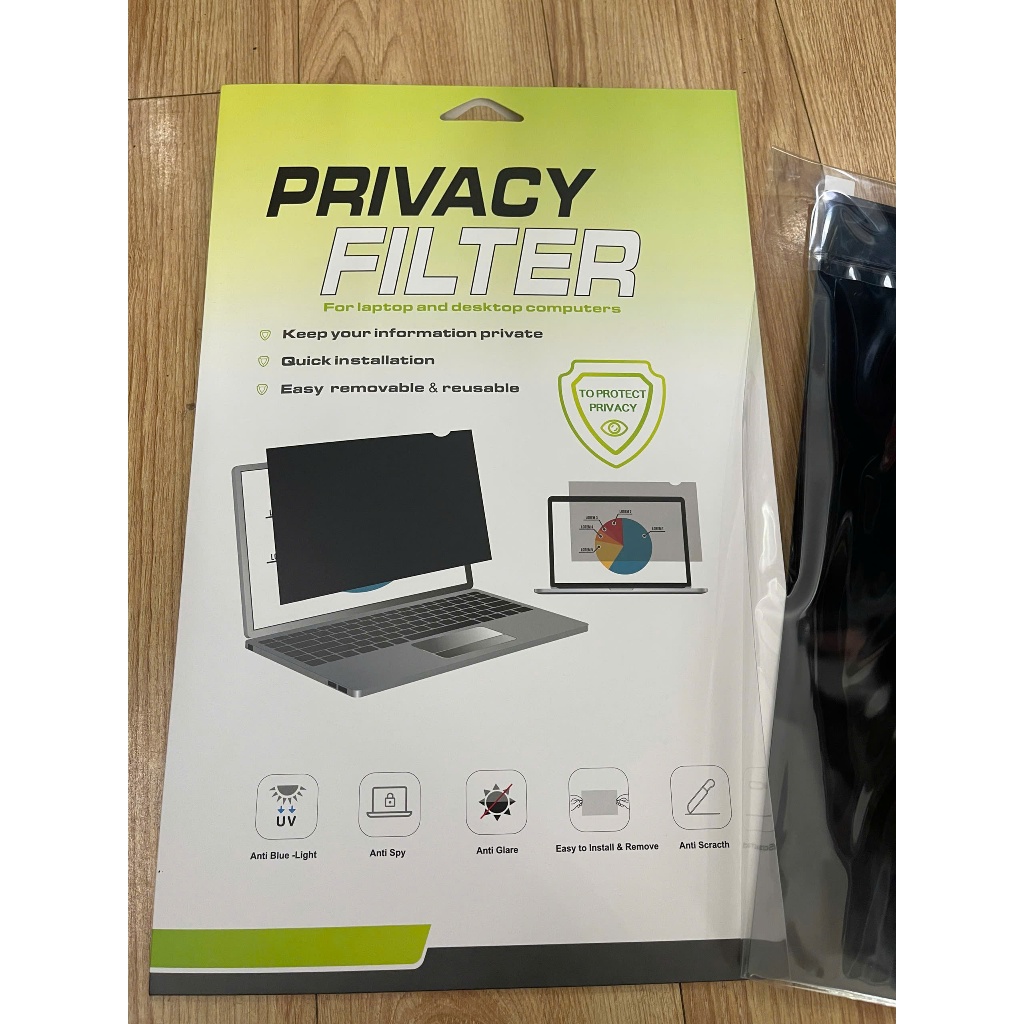 Tấm che màn hình chống nhìn trộm 180 độ và 360 độ cho Laptop macbook