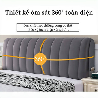 Vỏ bọc bảo Giường Vỏ Bọc Đầu Giường Dày Dặn Chống Bụi Chống Va Chạm Kiểu Dáng Đơn Giản