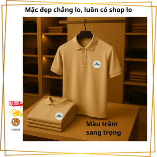 4 chiếc – 4 màu – 1 đẳng cấp | Áo polo nam thêu hình ngựa – poly cao cấp