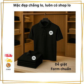 4 chiếc – 4 màu – 1 đẳng cấp | Áo polo nam thêu hình ngựa – poly cao cấp