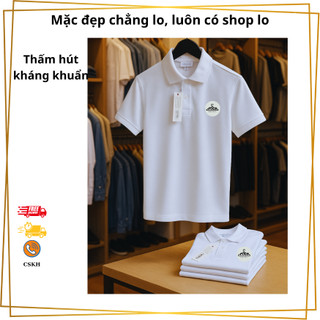 4 chiếc – 4 màu – 1 đẳng cấp | Áo polo nam thêu hình ngựa – poly cao cấp