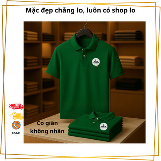 4 chiếc – 4 màu – 1 đẳng cấp | Áo polo nam thêu hình ngựa – poly cao cấp