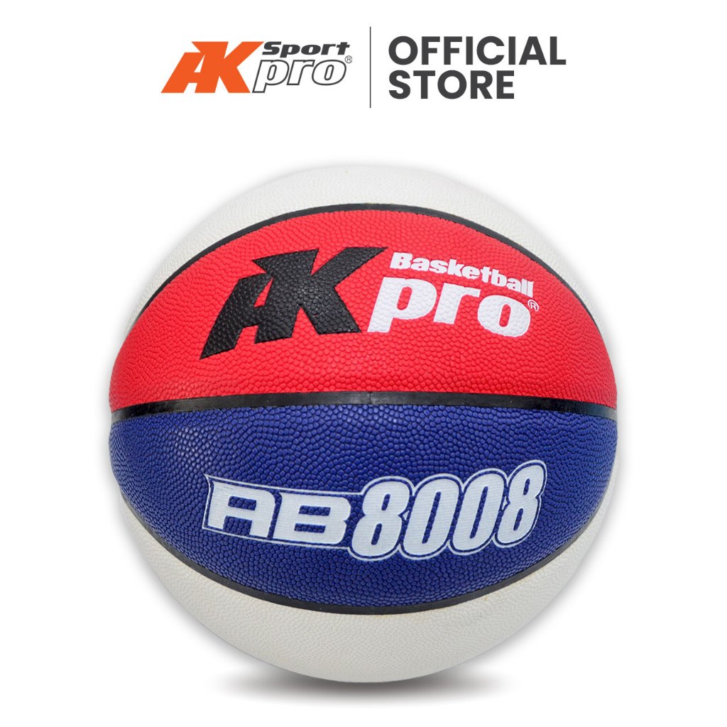 Bóng rổ Da AKpro AB8008 số 5, 6, 7 - Tặng kim bơm - Chính hãng | Shopee ...