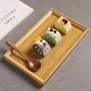 Khay gỗ tre Bambou hình chữ nhật nhiều kích thước khay đựng đồ ăn uống decor cho nhà hàng quán ăn