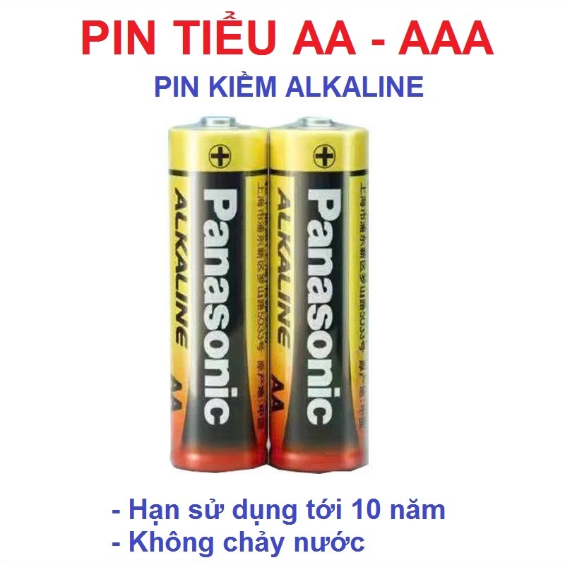 Pin tiểu Panasonic LR6L 1.5V AA - AAA Alkaline cao cấp chuyên dùng cho ...