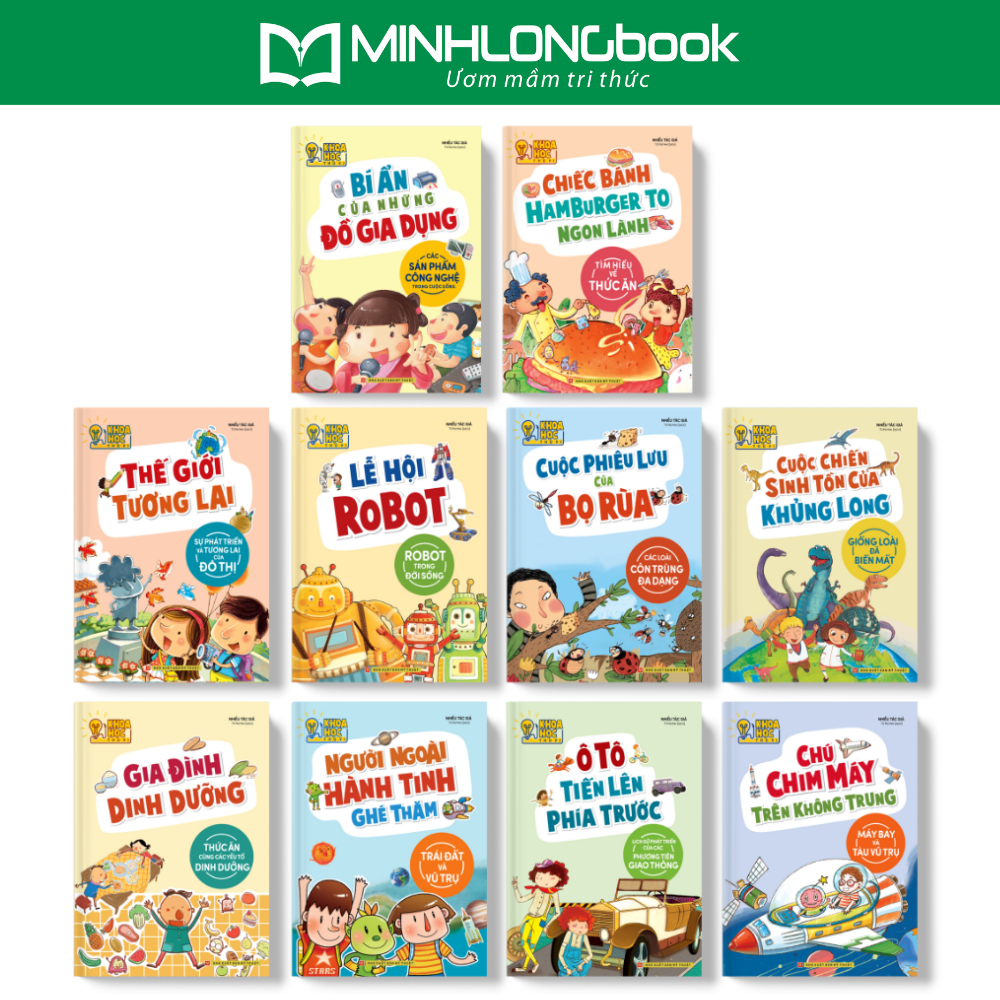 Sách: Khoa Học Thú Vị - Khám Phá Thế Giới Rộng Lớn (Tùy Chọn)