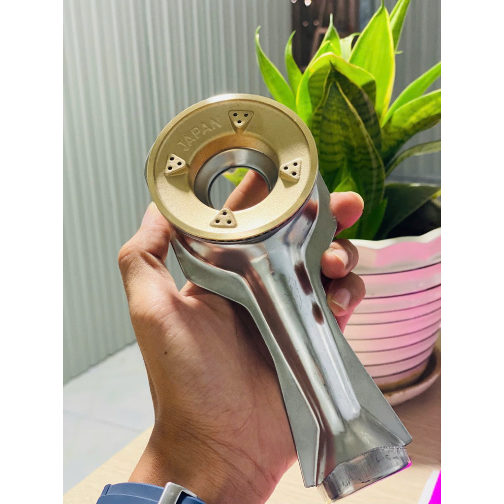 BỘ ỐNG ĐIẾU INOX CHÉN ĐỒNG BẾP GAS ĐÔI SHB201MT
