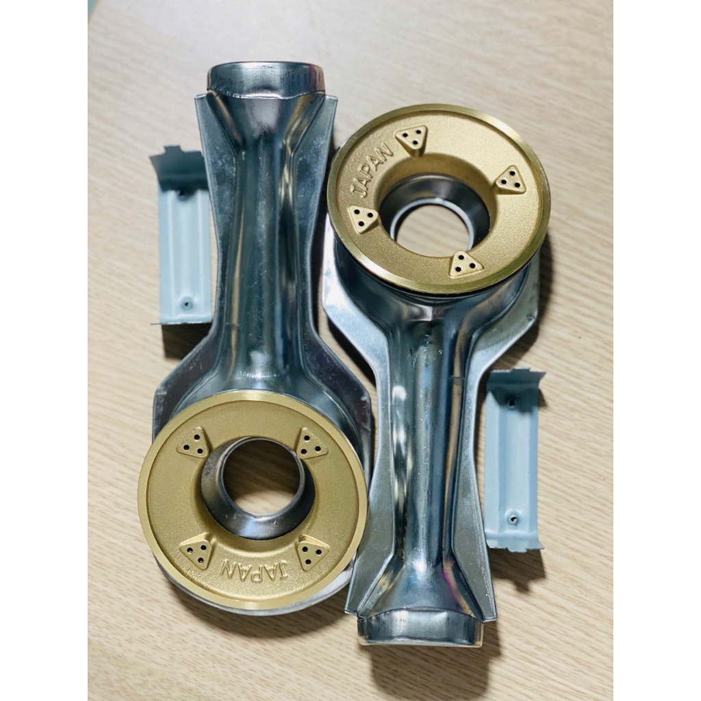 BỘ ỐNG ĐIẾU INOX CHÉN ĐỒNG BẾP GAS ĐÔI SHB201MT