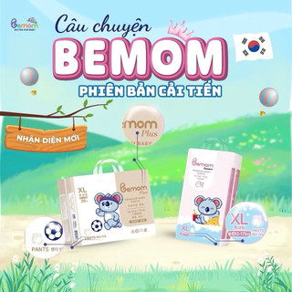[Sàn trợ giá 30k- mã live 300k]Tã Bỉm Dán Quần Bemom Nội Địa Hàn Cho Bé,Thấm Hút,Mềm Mỏng,Có Vách Ngăn Chống Tràn đủ siz