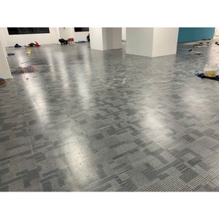 Sàn Nhựa Vân Đá 45x45cm, Sàn Vân Be tong Có Keo Sẵn, Có Ship Hỏa Tốc và Nhận Thi Công