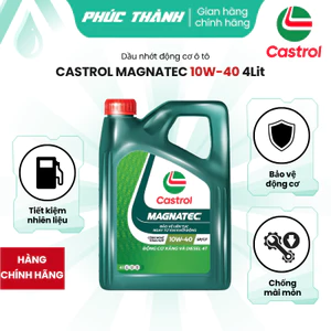 Dầu Nhớt Ô-Tô Tổng Hợp Castrol Magnatec 10W40 API SP/CF 4L - Mẫu mới