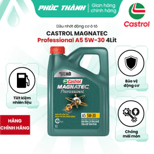 Dầu Nhớt Ô Tô Castrol Magnatec Professional A5 5W30 API SP ACEA A5/B5 4L - Mẫu Mới
