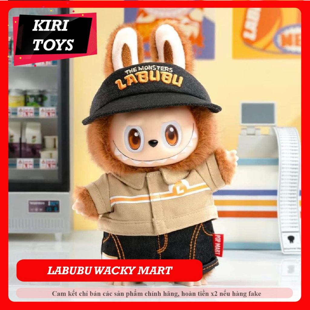 Labubu Wacky Mart phiên bản chỉ bán tại Trung Quốc - Pop Mart | Shopee ...