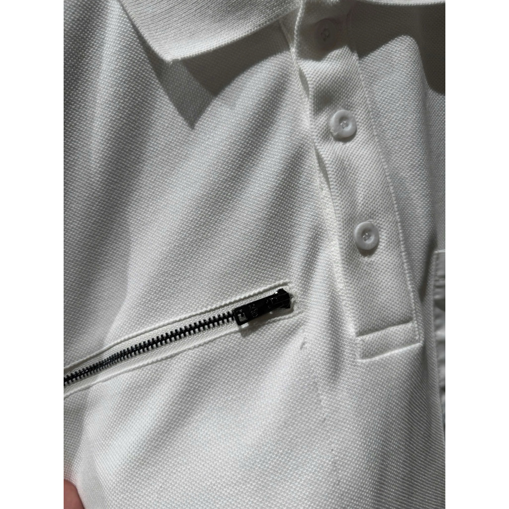 ⚡️[Hight Quality] Áo Polo P14da Cổ Bẻ Cộc Tay With Nylon For Men - Điểm Nhấn Logo Phối Khóa Túi Cao Cấp Street Wear