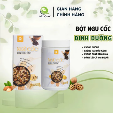 Ngũ Cốc Dinh Dưỡng Không Đường – Ngũ Cốc Thảo Mộc Quê Nguyên Chất – Bột Thơm Mịn, An Toàn