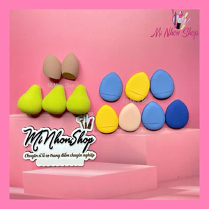 Mút đánh nền trang điểm mini puff mềm mịn không cứng ( minhonshop ) -