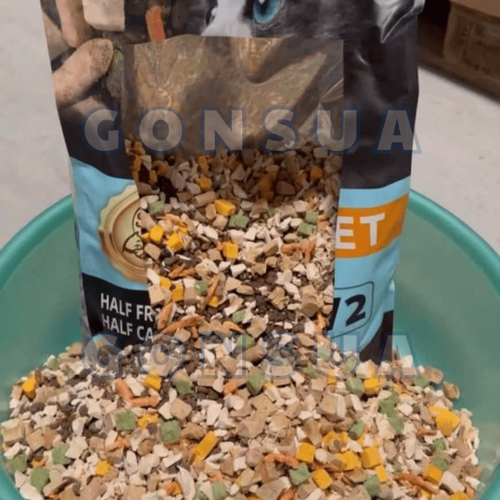 [Túi 5kg] Hạt Cho Mèo S2PET V2 Thêm 50% Topping, Kích Thích Thèm Ăn, Tăng Cân, Phù Hợp Mọi Lứa Tuổi