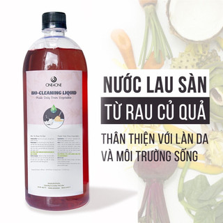Nước Lau Sàn Sinh Học One4One 1L (chỉ từ rau củ quả) Bio Cleaning Liquid