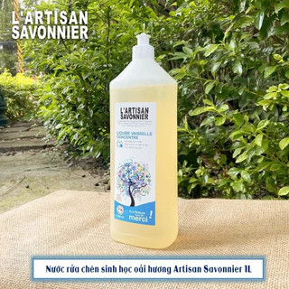 Nước rửa chén sinh học đậm đặc oải hương Artisan Savonnier 1L