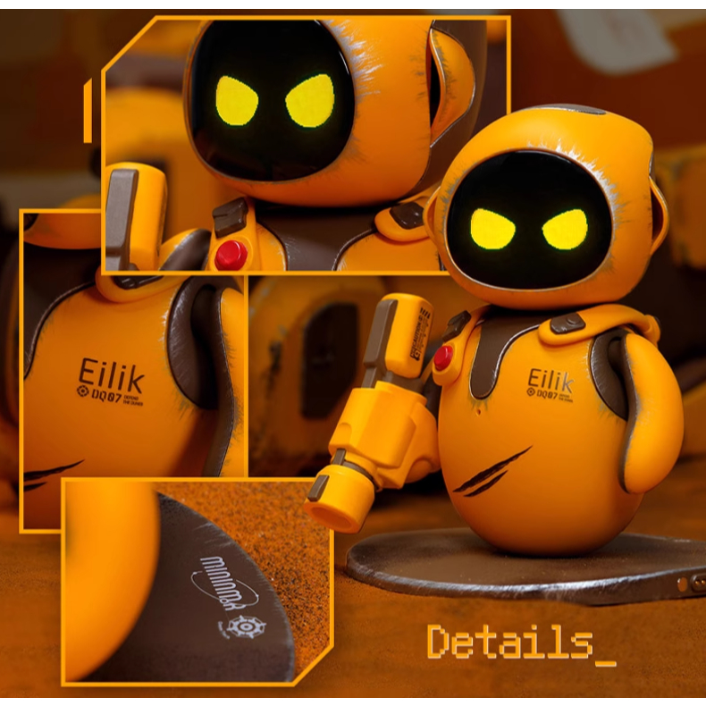 Robot Eilik tương tác đa cảm xúc - Người Bạn Đồng Hành Đáng Yêu Thông Minh - Chính Hãng