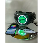 ( CHÍNH HÃNG)Pha Đèn Bi Cầu Future Led 125 Độ Sẵn Bi 3.0 Công Xuất 70W,Mắt Quỷ Đổi Màu+Vòng 3D Trắng , Bảo Hành 24 Tháng — ảnh 3