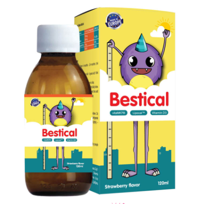 Bestical bổ sung canxi và vitamin d3k2 giúp tăng chiều cao vượt trội cho bé SSĐT