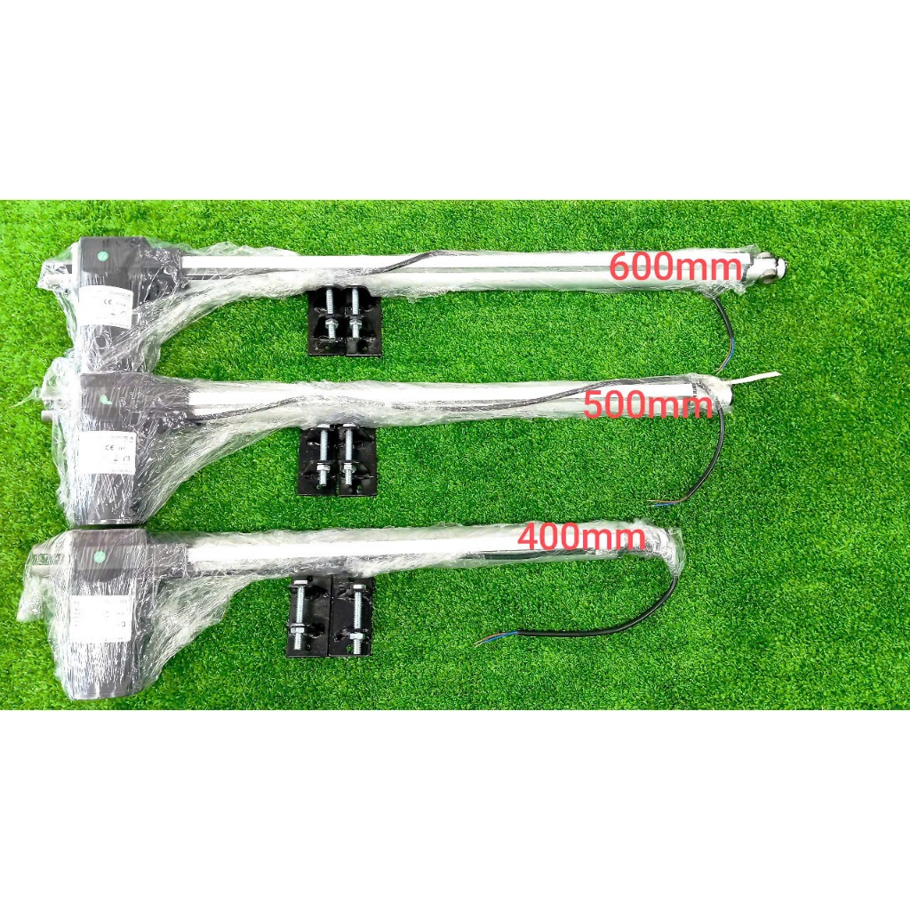 Bộ 2 tay Xi lanh điện kèm nguồn , mạch đk, 2 remot 24v- 3000N hành trình 40cm dùng cho cửa sổ giếng trời