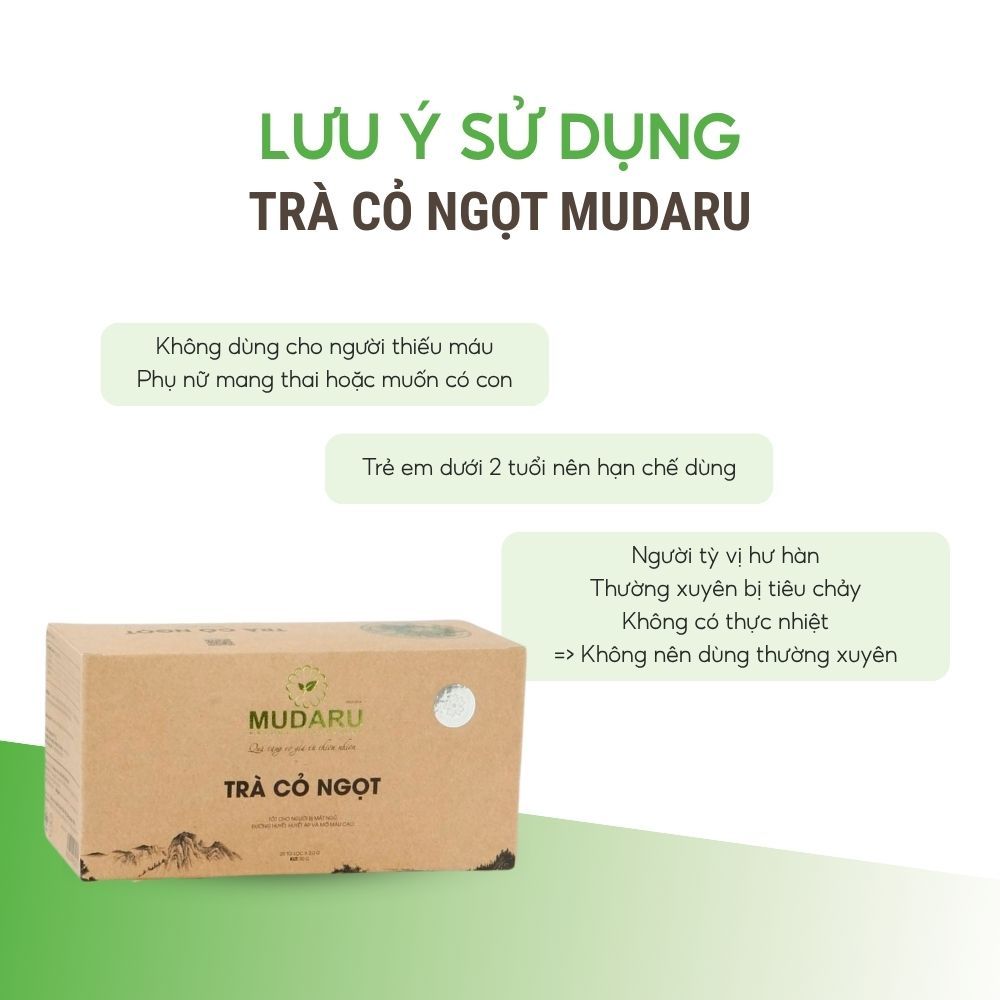 Trà Cỏ Ngọt Mudaru - Trà Cỏ Ngọt Mudaru