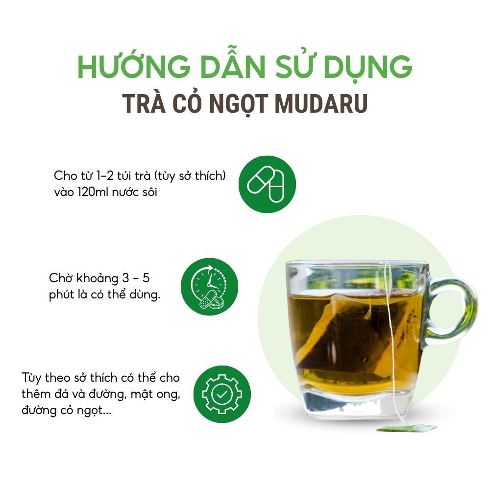 Chất Lượng Sản Phẩm Trà Cỏ Ngọt Mudaru