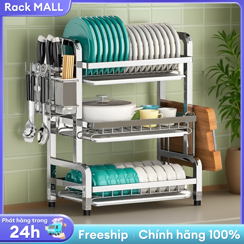 RACK Kệ Để Chén Bát Đĩa Sức chứa lớn Kệ đựng chén bát Inox 304 Kệ bát ...
