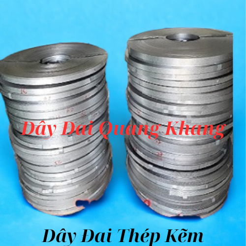 Dây đai thép kẽm đóng hàng giá tốt nhất, sản phẩm chất lượng, phù hợp đóng hàng có khối lượng lớn