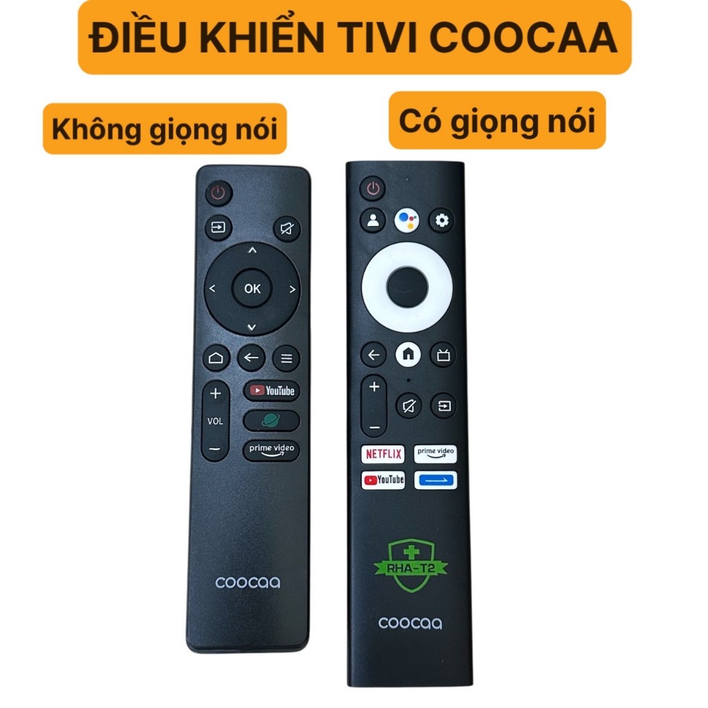 Remote Điều Khiển Tivi CooCaa Hàng Zin Theo Máy Mới 2025 | Shopee Việt Nam