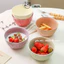 Bộ Bát Sứ Cao Cấp, Bát Ăn Cơm Tone Màu Pastel Nhẹ Nhàng Sang Trọng SET006