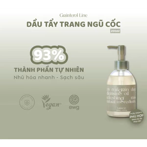 DẦU TẨY TRANG NGŨ CỐC LASSIE’EL – LÀM SẠCH SÂU, GIỮ DA MỀM MỊN