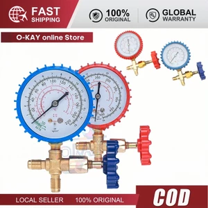 Đồng Hồ Nạp Gas Tủ Lạnh, Điều Hòa (CT-466) - Đồng Hồ Đo Sạc Ga Đơn Hàng Mới