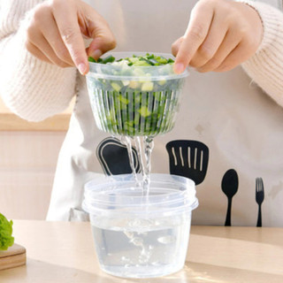 Hộp Đựng Hành Tỏi Gừng Để Tủ Lạnh Tròn Có Lỗ Thoát Nước Và Nắp Kín Tránh Mùi Tiện Lợi Hộp đựng thực phẩm